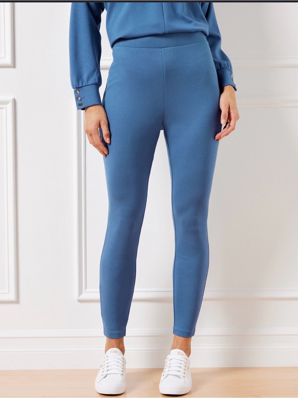 Talbots Blue Leggings size Small